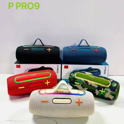 PRO9 Bluetooth Speakers Stereo Bass Outdoor Portable Wireless BT 20W RGB Speaker