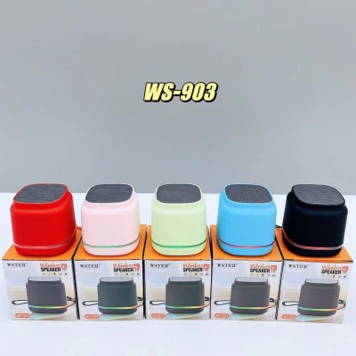 WSTER WS-903 Colorful Lighting Mini Wireless Speaker