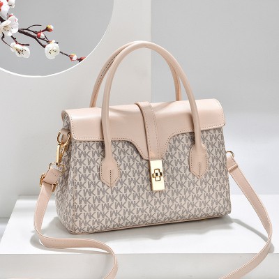Newest High Quality MK Design American Bag Luxury Women's Handbags(White)