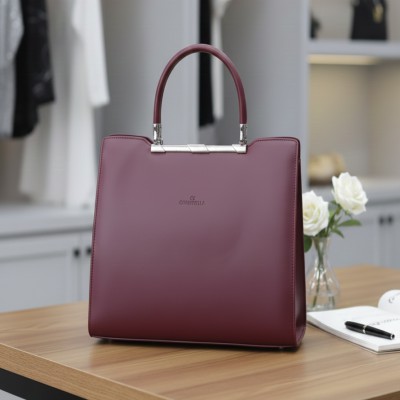 Chrisbella Women’s Burgundy Handbag