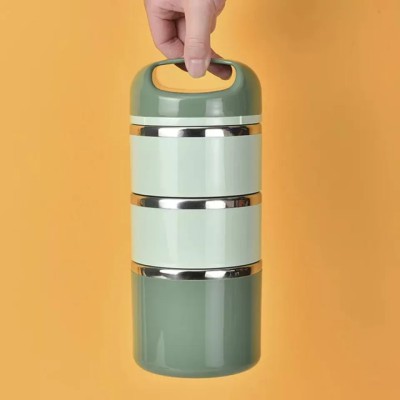 𝐓𝐞𝐝𝐞𝐦𝐞𝐢 𝟑.𝟓 𝐥𝐚𝐲𝐞𝐫𝐬 𝟏.𝟒𝟑𝐋 𝐒𝐭𝐚𝐢𝐧𝐥𝐞𝐬𝐬 𝐒𝐭𝐞𝐞𝐥 𝐁𝐨𝐰𝐥 𝐋𝐮𝐧𝐜𝐡 𝐁𝐨𝐱 Multi Color