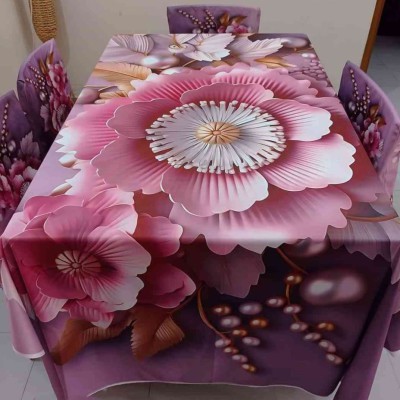 China Premium 3D Print Table Cloth Set