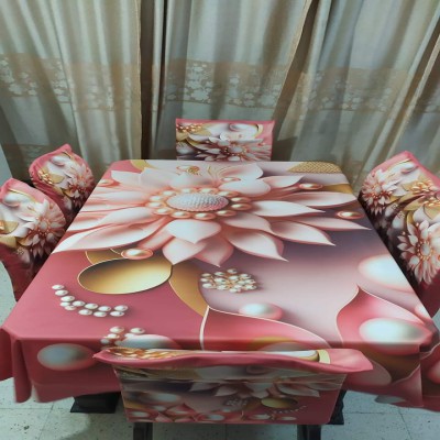 China Premium 3D Print Table Cloth Set