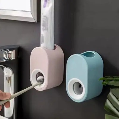 Automatic Toothpaste Dispenser Wall Mount Toothpaste Squeezer